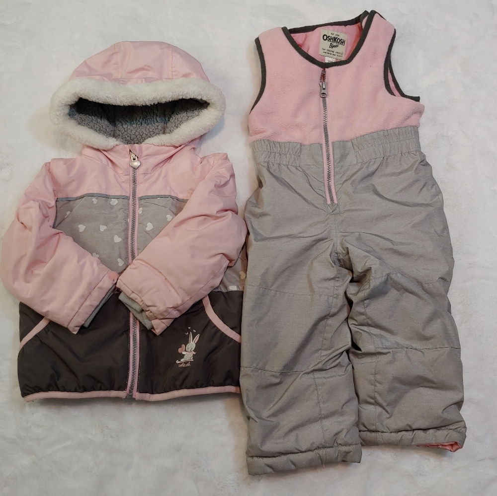 OSH KOSH WINTER JACKET AND PANTS SET BABY 18MO girl